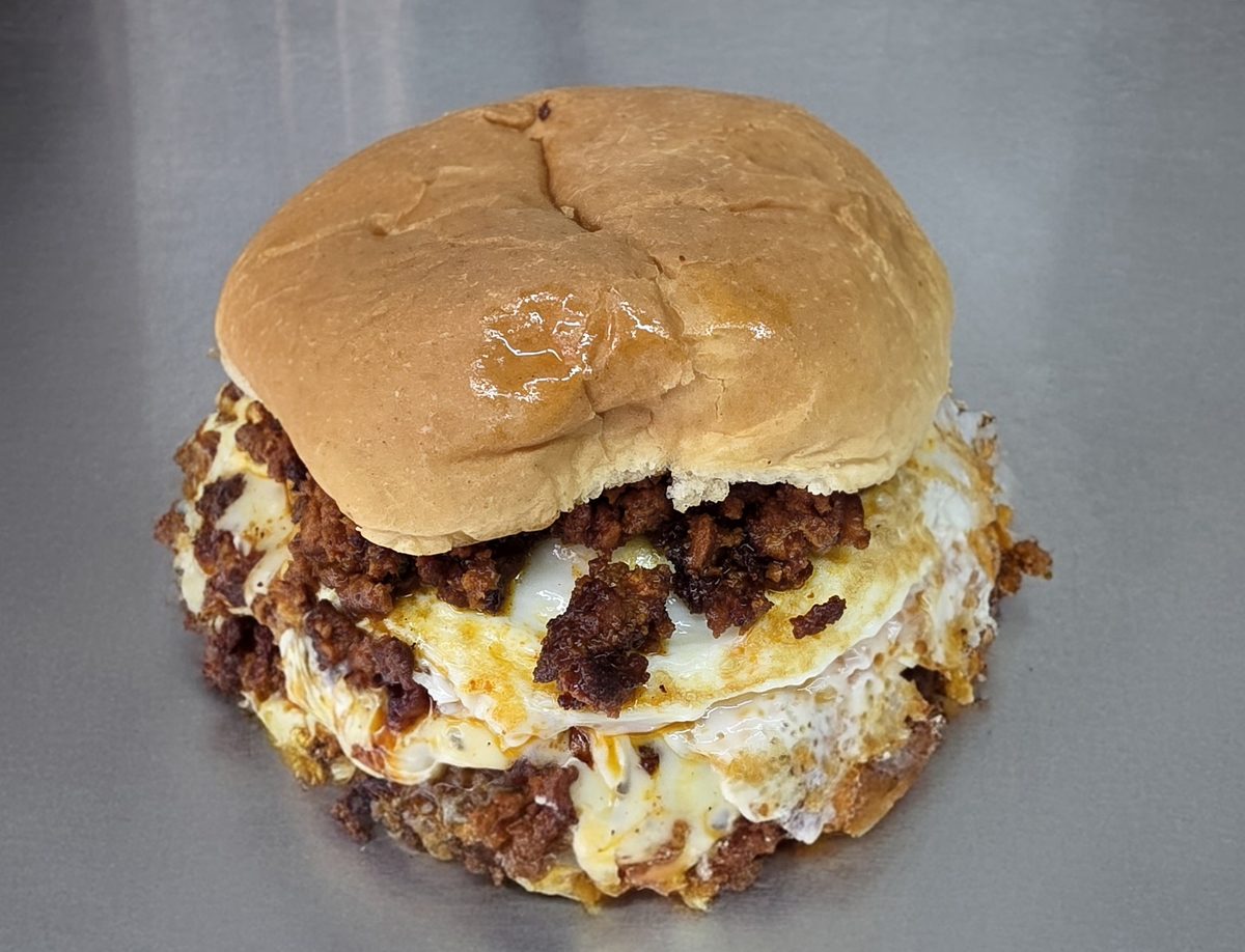 Chorizo Burger 
